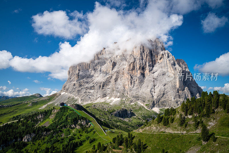 Val Gardena, Dolomites，意大利